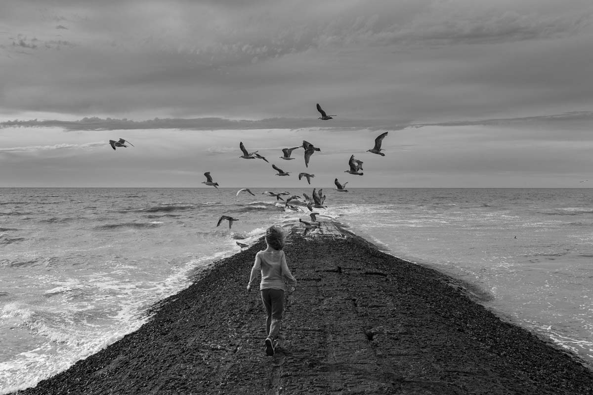 Fotografie z cyklu Evropský deník - Mít tak křídla, Ostende, Belgie, 2016